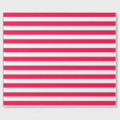 Red White Stripe Klassisches Weihnachtsgeschenk Tr Geschenkpapier (Flach)