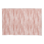 Red White Stripes Green Plaid Christmas Kissenbezug (Vorderseite-Links)