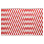 Red White Trendy Zickzack Muster Stoff (Fat Quarter (45,7 x 55,9 cm))