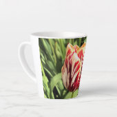 Red & White Tulip Milchtasse (Linke Ecke)