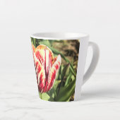 Red & White Tulip Milchtasse (Rechte Ecke)