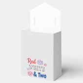 Red White & Two 2. Geburtstag Geschenkschachtel (Geöffnet)