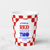 Red White & Two 4. Juli 2010 Party Pappbecher (Vorderseite)