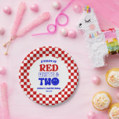 Red White & Two 4. Juli 2010 Party Pappteller (Party)