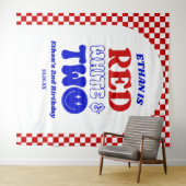 Red White & Two 4. Juli 2010 Party Wandteppich (Beispiel (Horizontal))