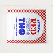 Red White & Two 4. Juli 2010 Party Wandteppich (Vorderseite (Horizontal))