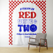 Red White & Two 4. Juli 2010 Party Wandteppich (Beispiel)