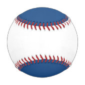 Red, White und Blue Custom Baseball (Rückseite)