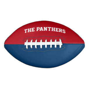 Red, White und Blue Custom Football