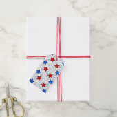 Red White und BLue Geschenkanhänger (Mit Garn)