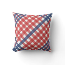 Red White und Blue Gingham Kariert