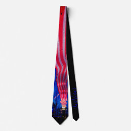 Red White und Blue Las Vegas Neck Tie Krawatte