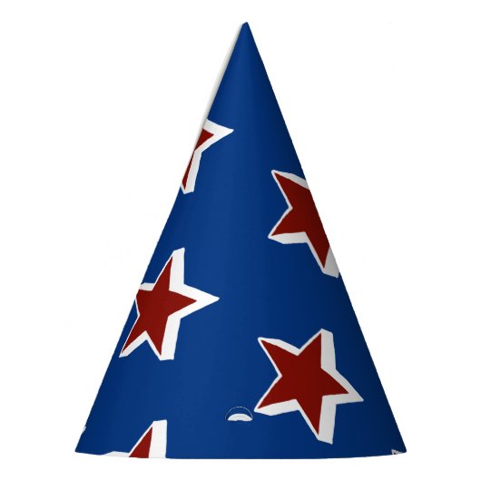 Red, White und Blue Party Partyhütchen (Links)