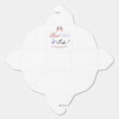 Red White und I Do USA Patriotic Wedding Geschenkschachtel (Ungeklappt)
