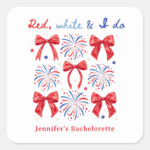 Red White und ich tun 4. Juli Bachelorette Favorit
