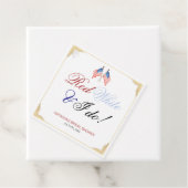 Red White und ich tun Patriotic Brautparty Geschenkanhänger (Beispiel)