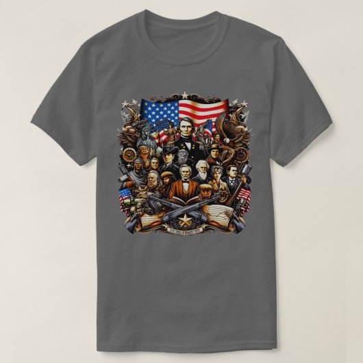 Red White You Liberty Threads T-Shirt (Design vorne)