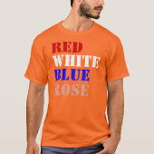 RED WHUE BLUE ROSÉ T-Shirt (Vorderseite)