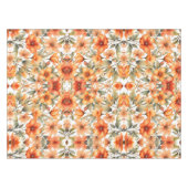 Red Wild Blume Tischdecke (Vorderseite (Horizontal))