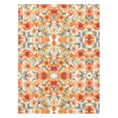 Red Wild Blume Tischdecke (Vorderseite)