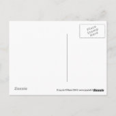 Red Willow Siamese Katzen Postkarte (Rückseite)