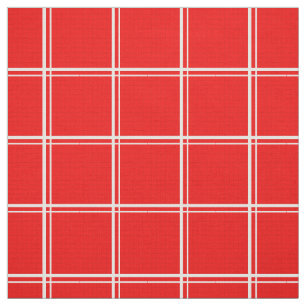 Red Windows Kariert Stoff