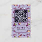 Red Wine Business Card Visitenkarte (Rückseite)