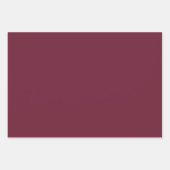 Red WIne Geschenkpapier Set (Vorderseite 2)