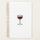Red Wine Glass Planer (Vorderseite)
