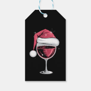 Red Wine Glass Weihnachten Weihnachten Weihnachten Geschenkanhänger