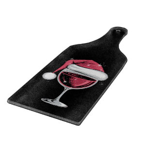 Red Wine Glass Weihnachten Weihnachten Weihnachten Schneidebrett