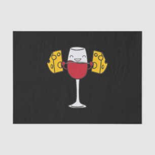 Red Wine Lifting Chef Funny Snatch Squat Barbell Seidenpapier