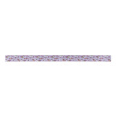 Red Wine Pattern Satin Ribbon Satinband (Vorderseite)