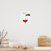 Red Wine Poster (Küche)