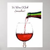 Red Wine Poster (Vorne)