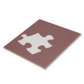 Red Wine Puzzle Piece Tile Fliese (Seite)