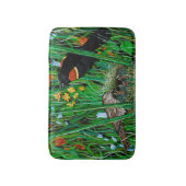 Red Wing Blackbird Bath Mat Badematte (Vorderseite Vertikal)