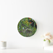 Red Wing Blackbird Runde Wanduhr (Zuhause)