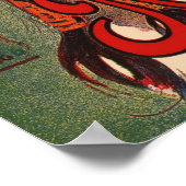 Red Wing Indian Native American Music Art Print Poster (Ecke)