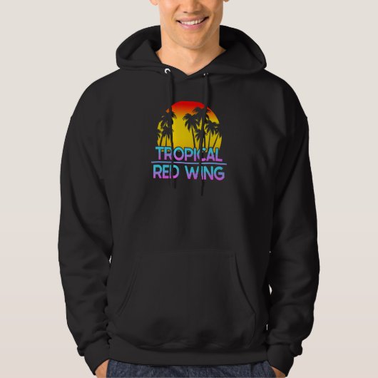 Red Wing Minnesota Funny Ironic Weather Hoodie (Vorderseite)