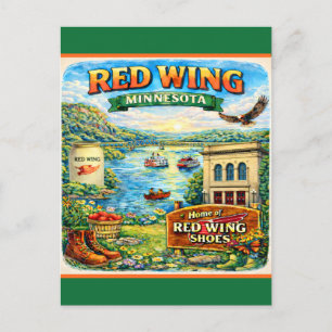 Red Wing, Minnesota Souvenirpostkarte Postkarte