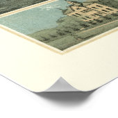 Red Wing, MN Panorama Karte - 1868 Poster (Ecke)