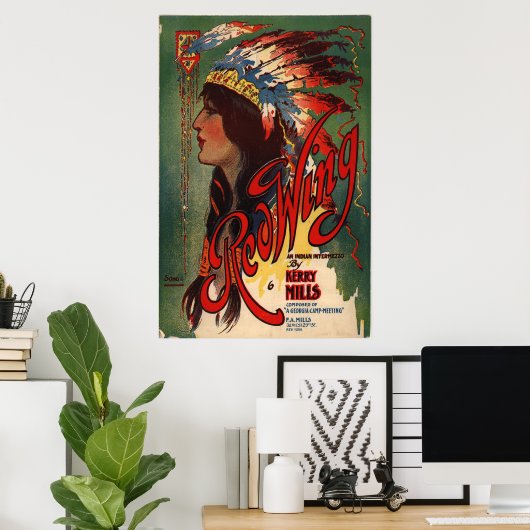 Red Wing Poster (Heimbüro)