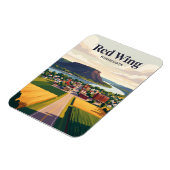 Red Wing USA Magnet (Linke Seite)