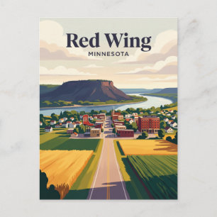 Red Wing USA Postkarte