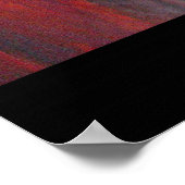 Red Winged Angel Poster (Ecke)