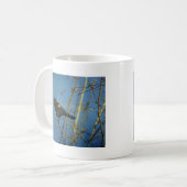 Red-Winged Black Bird singen Kaffeetasse (Vorderseite Links)