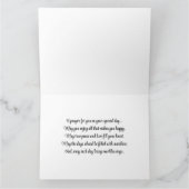 Red-Winged Blackbird - Geburtskarte Karte (Innenseite)