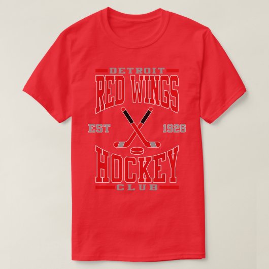 Red Wings Hockey Club T-Shirt (Design vorne)