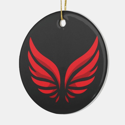 Red Wings Ornament (Links)